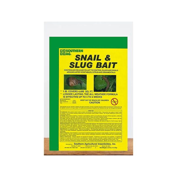 Slug and Snail Control Pellets for Lawns and Gardens