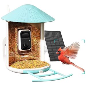 Smart Bird Feeder with Camera, Night Vision, and Wi-Fi Connectivity