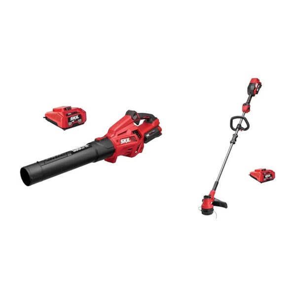 Smart Cordless Leaf Blower Kit with Integrated Power Boost Function