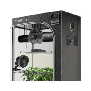 Smart Grow Tent System with 200W Full-Spectrum LED Grow Light and Premium Mylar Tent