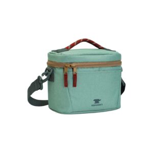 Soft-Sided Cooler Bag with Dual-Rope Handle and Removable Shoulder Strap