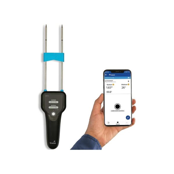 Soil Moisture Meter for Hydroponics and Indoor Gardening with 3-in-1 Testing