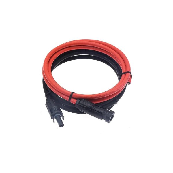 Solar Adaptor Cable with Female and Male Connectors 10AWG 6mm2