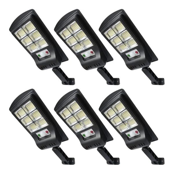 Solar Outdoor Floodlights with 3 Working Modes and Adjustable Angle for Easy Installation