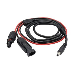 Solar Power Extension Cable with DC 5mm x 1mm Male and Female Connectors