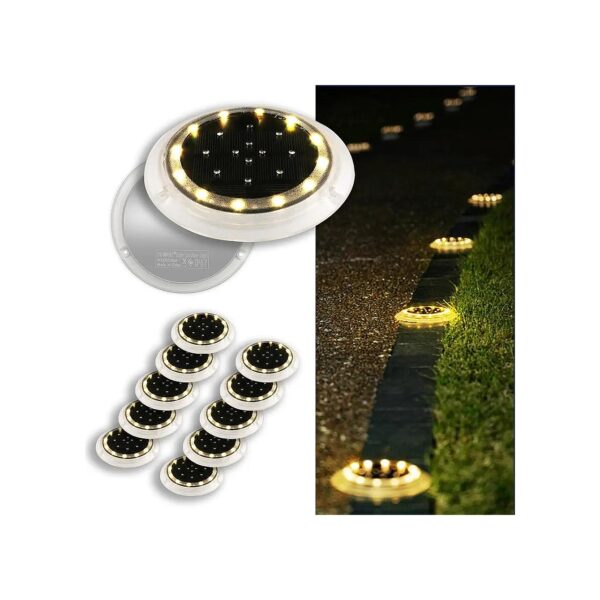 Solar Powered Anti-Trip Pool Lights with Waterproof Design for Safe Illumination