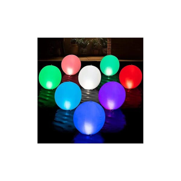 Solar Powered Color Changing Floating Lights for Pool, Garden, and Backyard Decorations