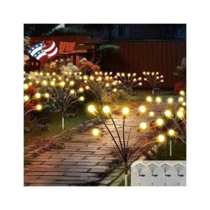 Solar Powered Fairy Lights for DIY Garden and Yard Decoration