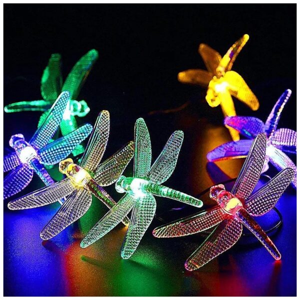 Solar Powered Fairy Lights with 30 LED Lights for Christmas and Wedding Decor