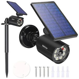 Solar Powered Flood Light with