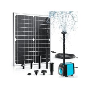 Solar Powered Fountain Pump for Outdoor Pond Pool or Waterfall