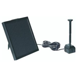 Solar Powered Fountain System with Water Feature Pump for Multicolor Fountains