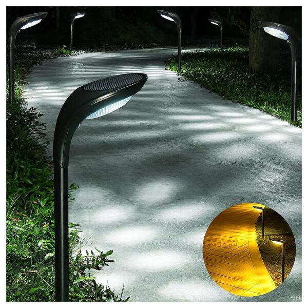 Solar Powered Garden Lights for Outdoor Pathway and Walkway Lighting