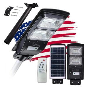 Solar Powered LED Light with Mounting Bracket Included for Easy Installation