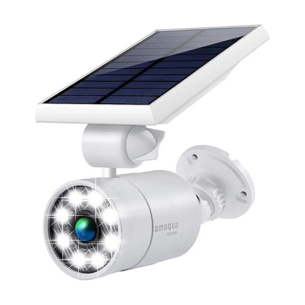 Solar Powered Motion Sensor Light for Outdoor Security