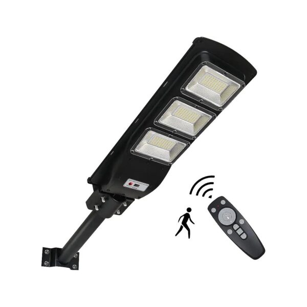 Solar Powered Outdoor Lighting System with Remote Control and Auto/Motion Sensor Modes