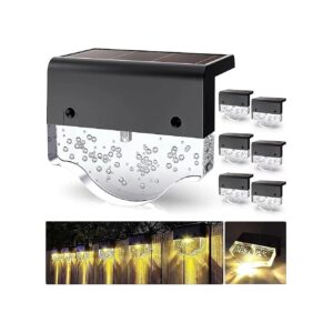 Solar Wall Lights with 2 Lighting Modes for Outdoor Patio and Garden Use