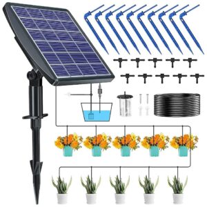 Solar-Powered Automatic Drip Irrigation System for 10-15 Plants