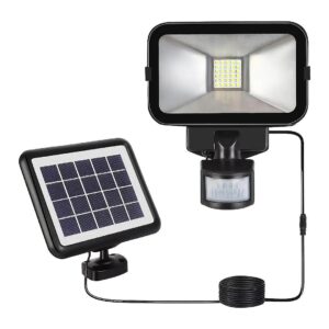 Solar-Powered Motion Sensor Lights for Garage and Balcony Security