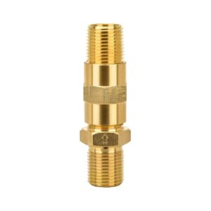 Solid Brass Air Mixture Valve for Liquid Propane Fire Pits with 150K BTU High Capacity