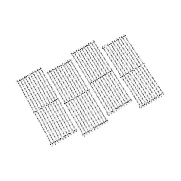 Solid Stainless Steel Barbecue Grill Grates Compatible with Most Models