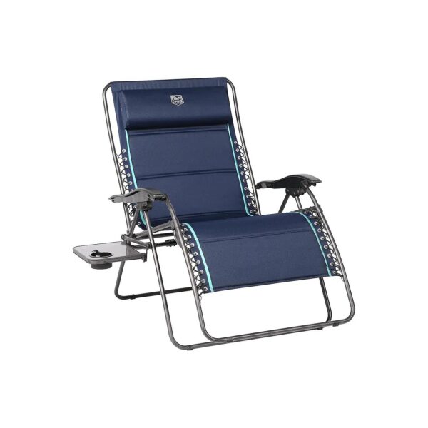 Spacious Zero Gravity Reclining Lounge Chair for Outdoor Relaxation