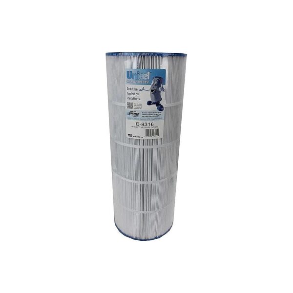 Square Foot Media Replacement Pool Filter Cartridge with 215 Pleats