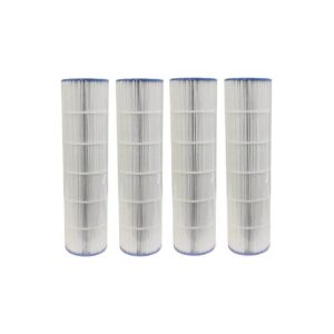 Square Foot Pool Filter Cartridges with 176 Pleats for Clear Water