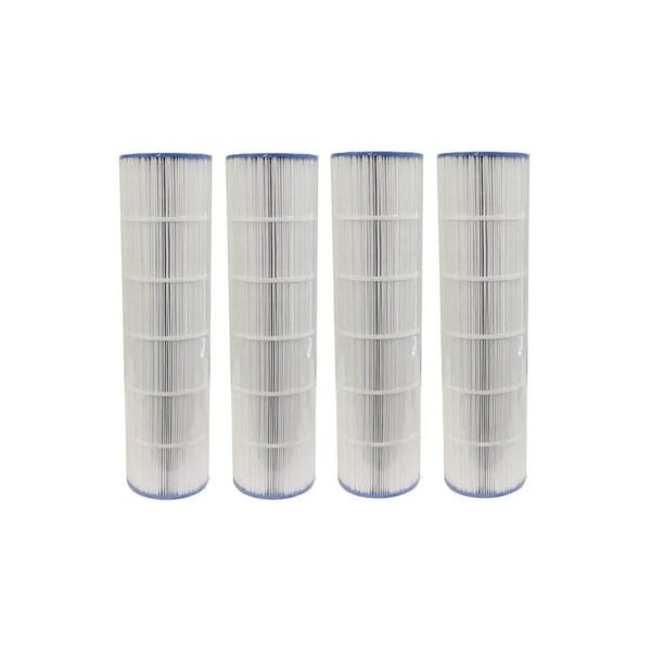 Square Foot Pool Filter Cartridges with 176 Pleats for Clear Water