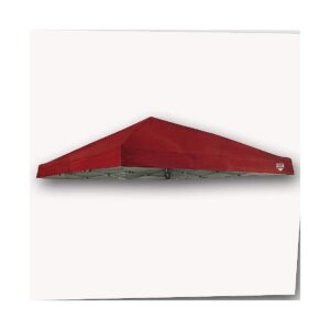 Square Red Slant Leg Instant Gazebo Canopy Top Replacement Polyester Fabric Gazebo Tent