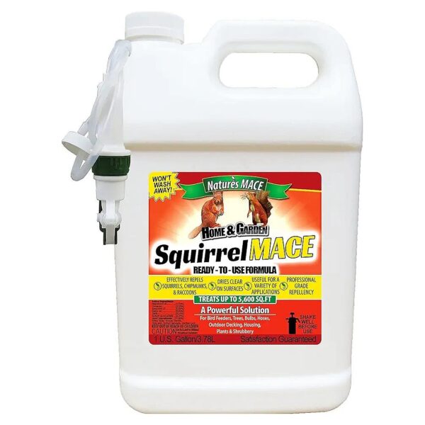 Squirrel MACE Spray, Safe for Use Around Children and Pets, Comprehensive Protection