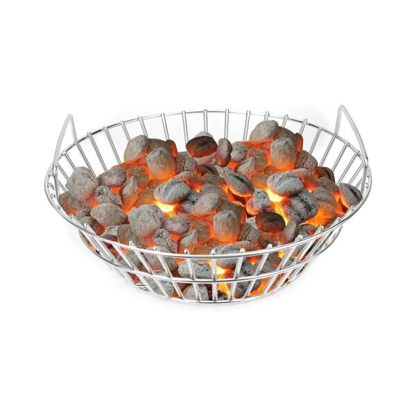 Stainless Steel Charcoal Ash Basket for Large Grills and Kamado Joe Classic