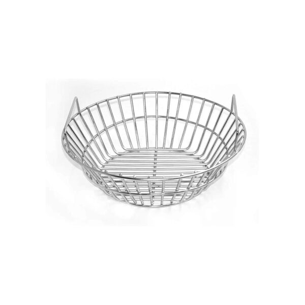 Stainless Steel Charcoal Ash Basket for Large Grills with Handles