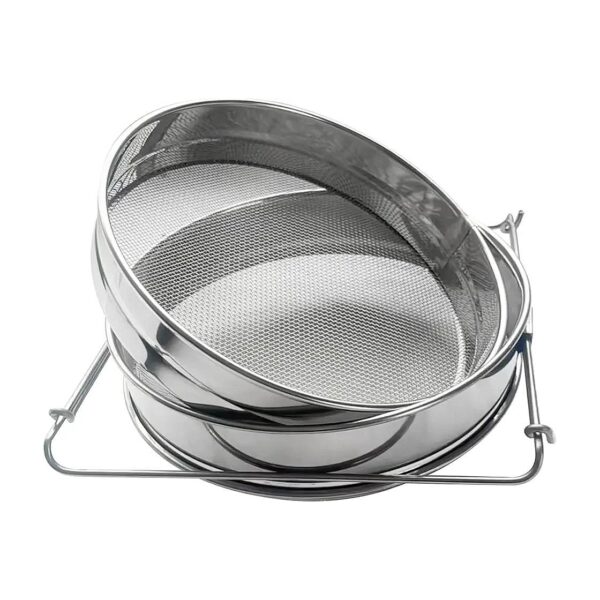 Stainless Steel Double Honey Strainer Filter for Effective Impurity Removal