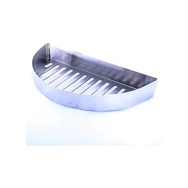 Stainless Steel Half Moon Searing Tray for Large Kamado Grills