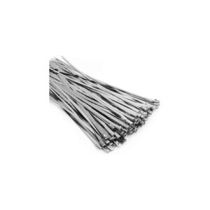 Stainless Steel Heavy Duty Metal Zip Ties for Exhaust Wrap and Chain Link Fence Parts