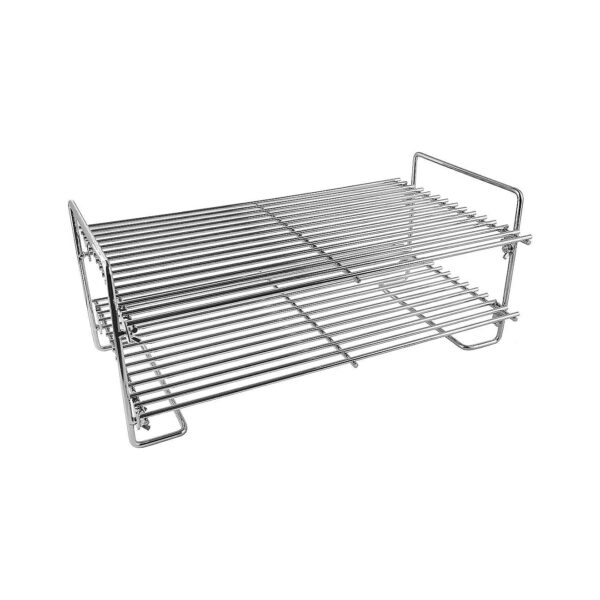 Stainless Steel Smoke Shelf for Wood Pellet Grills and Gas Grills