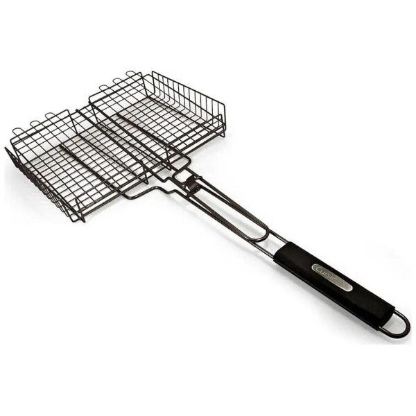 Stick Grilling Basket for Grilling a Large Amount of Food