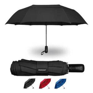 Strong Windproof Umbrella with Ventilated Canopy and Large Coverage