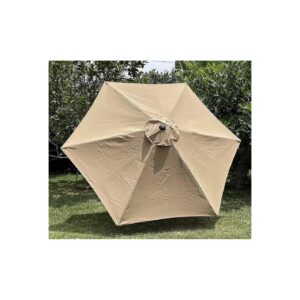 Strong and Durable Replacement Umbrella Canopy for 9ft 6 Ribs Length