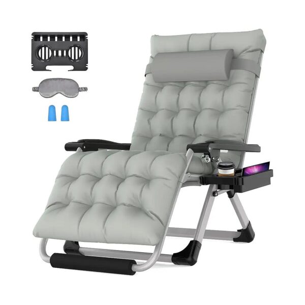 Sturdy Zero Gravity Chair for Supportive Outdoor Relaxation