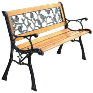 Sturdy and Rust-Resistant Outdoor Patio Bench Furniture for Comfortable Seating