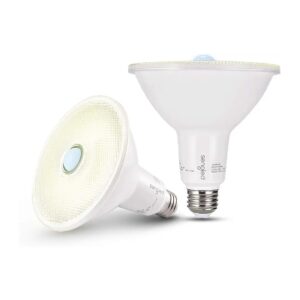 Style Motion Sensor LED Floodlight Bulb 1500LM 3000K for Outdoor Use