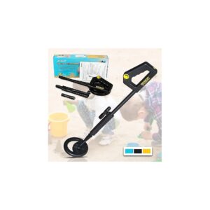 Sun Junior Metal Detector for Kids with Adjustable Height Black