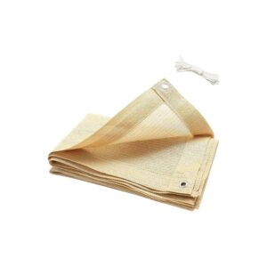 Sun Shelter Shade Cloth for Plants - 2 Ft x 3 Ft - Classic Beige Color