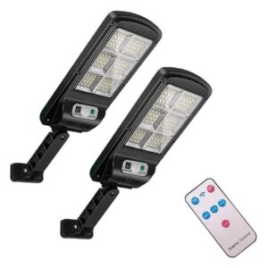 Super Bright 96LED Solar Outdoor Lights with Motion Sensor and Weather-Resistant Material