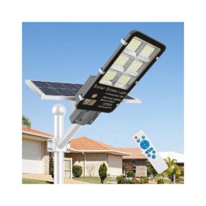 Super Bright Flood Light Solar Street Light with 360000LM Output for Large Outdoor Areas