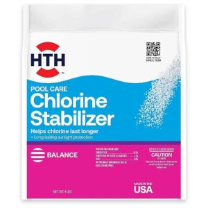 Swimming Pool Chemical for Healthy and Clear Water with Stabilizer