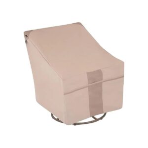 Swivel Chair Cover with Polyester Fabric for Outdoor Furniture