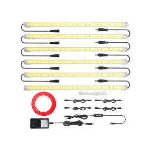 T5 LED Grow Light Strips for Seedlings and Hydroponics with 96 Yellow LEDs